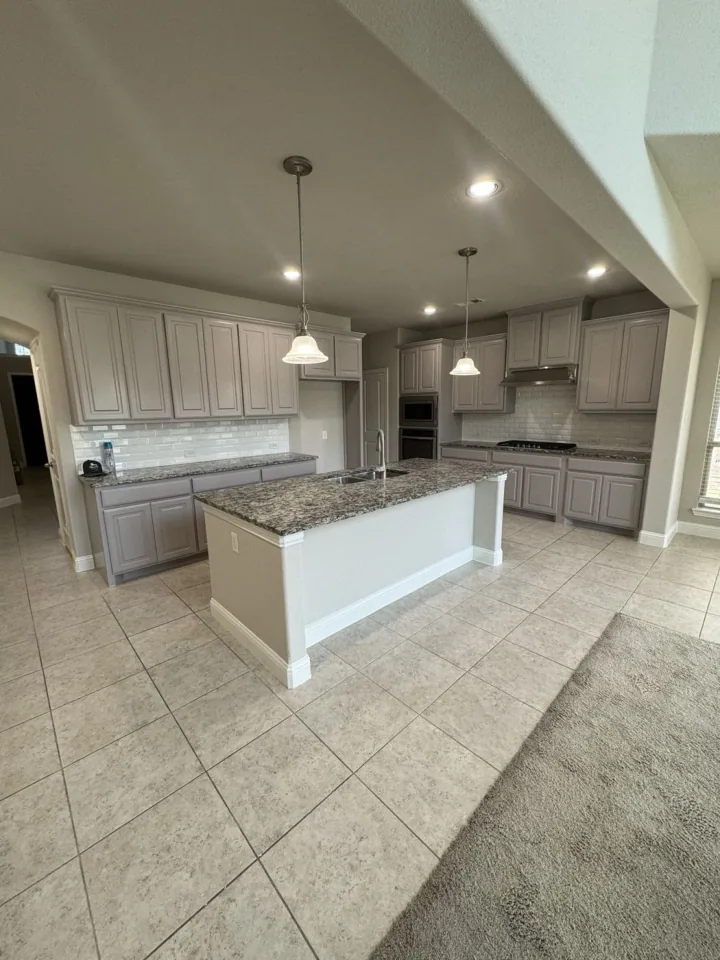 Completed kitchen renovation
